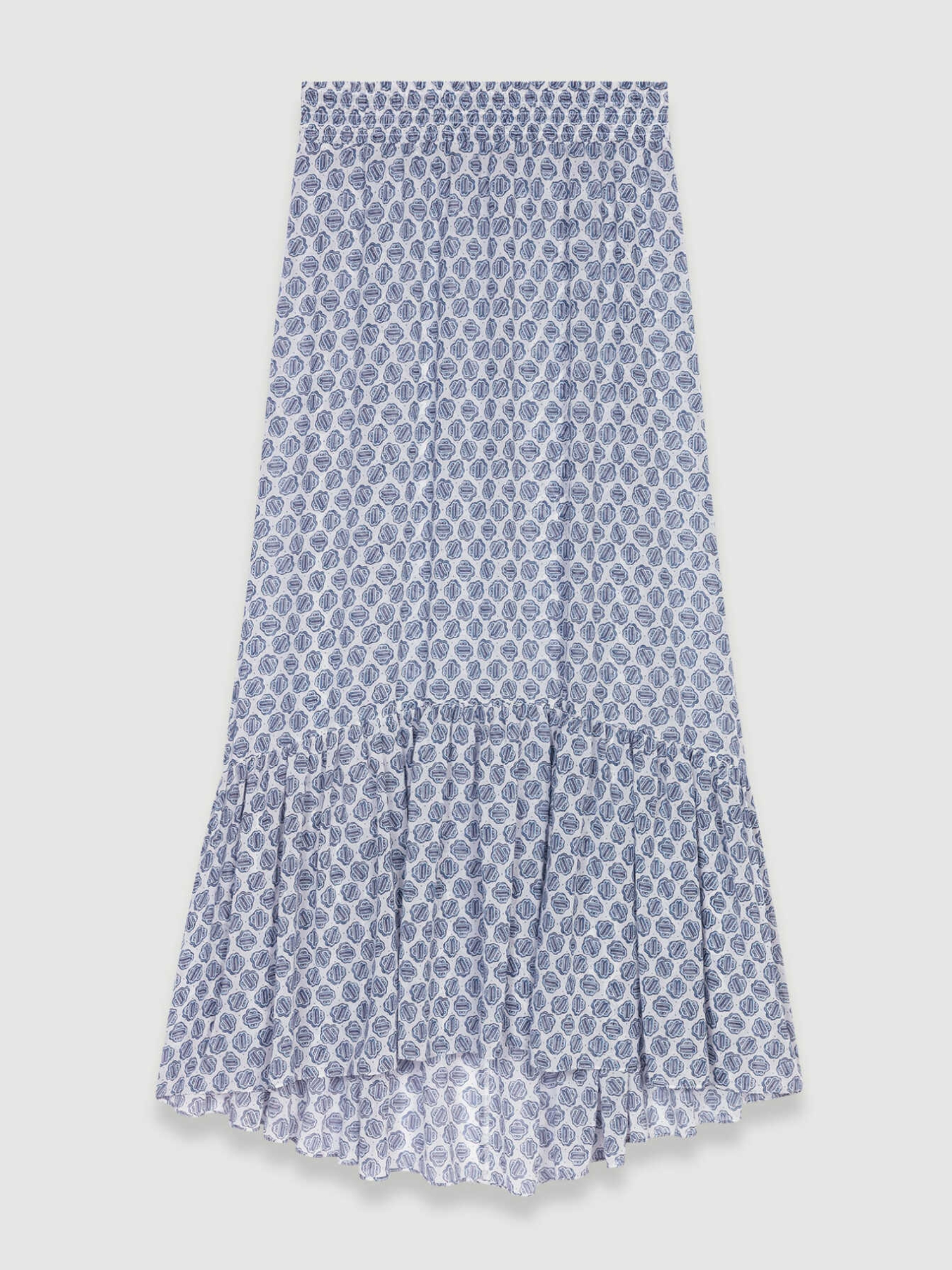 Clover Monogram Ecru/Blue