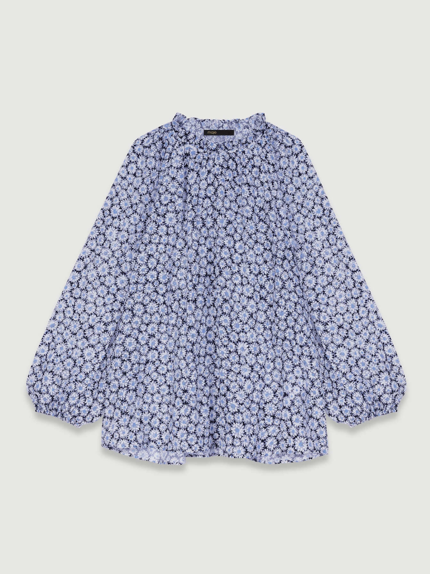 Print Blue Daisy