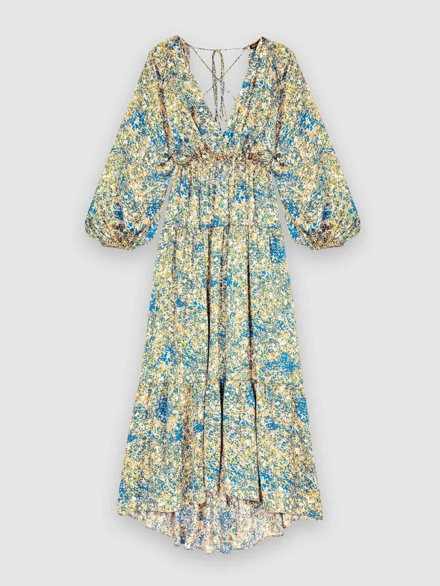 Imprime Abstrait Bleu