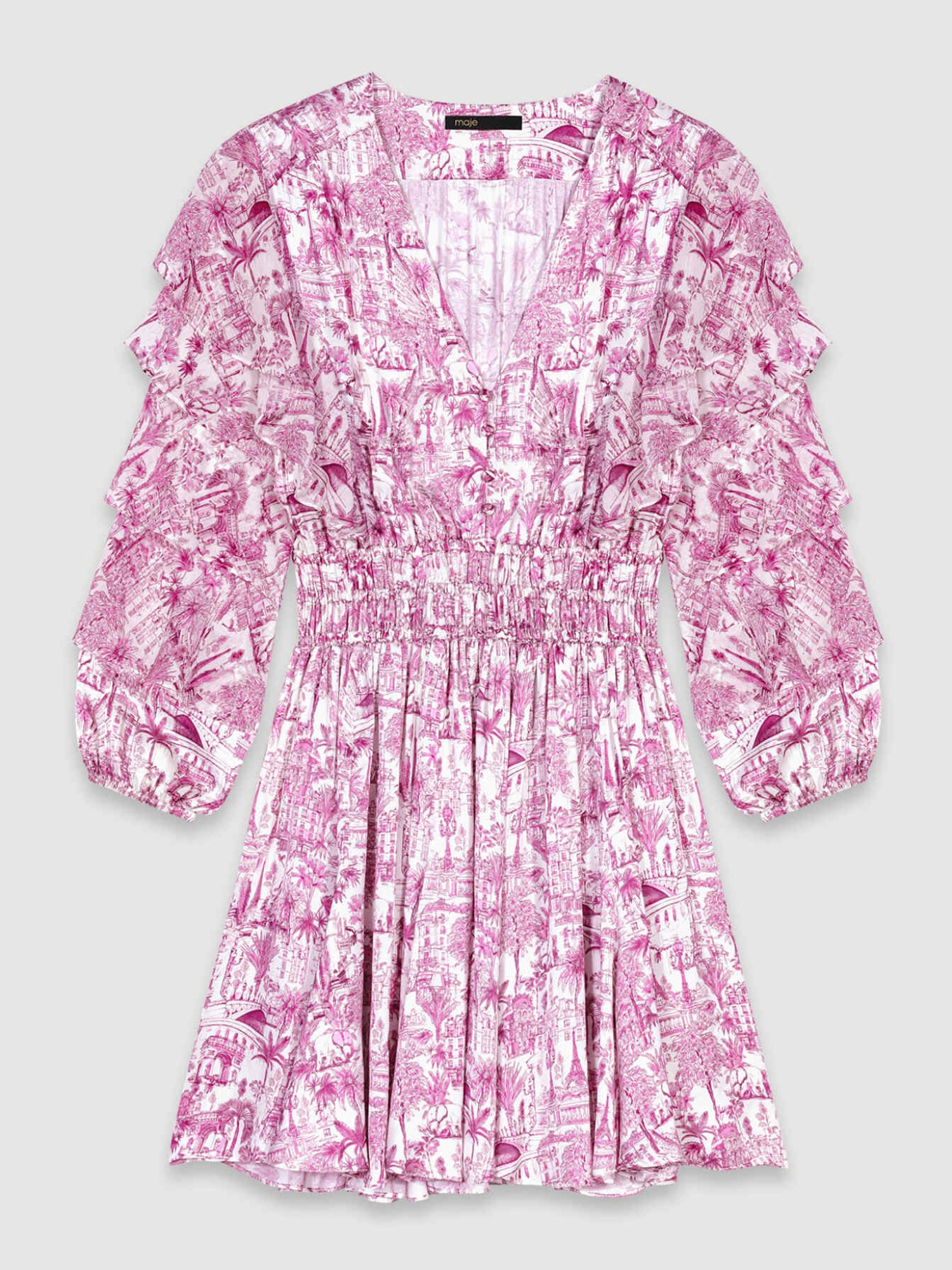 Paris Pink Print