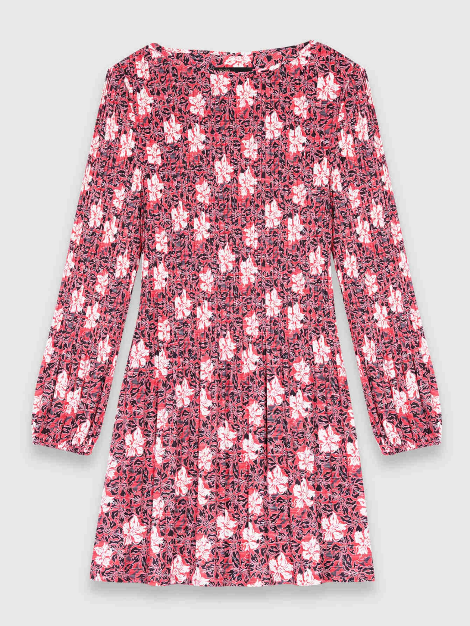 Imprime Fleurs Rouge