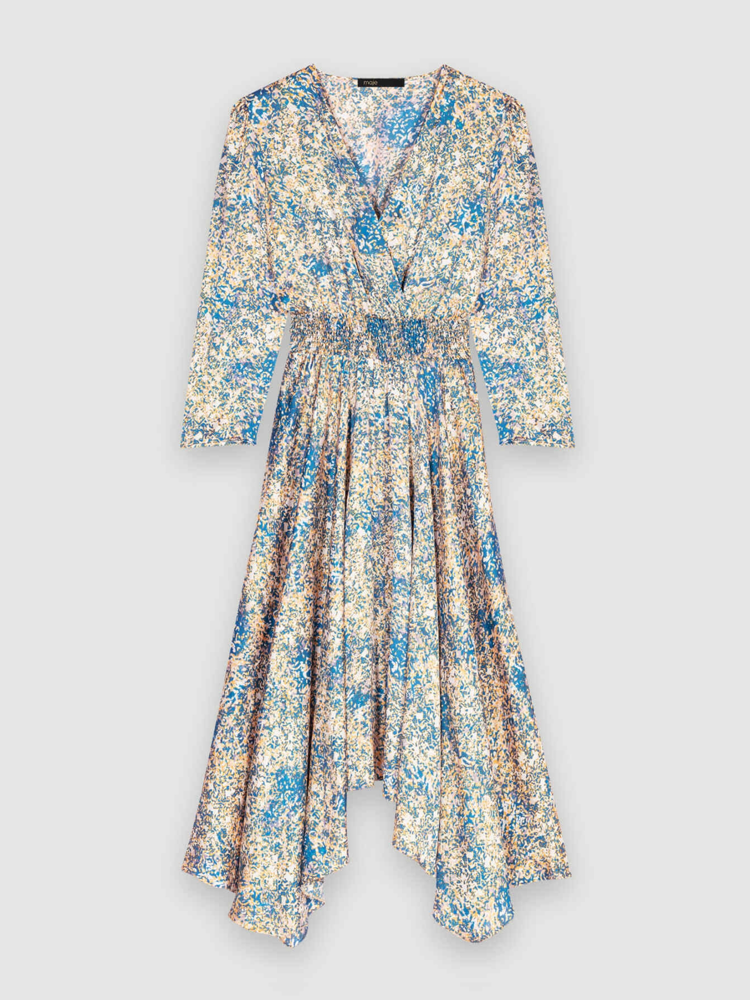 Imprime Abstrait Bleu